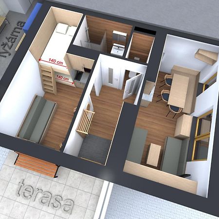 U Kralika, Apartman E, 50M Od Lanovky A Bobove Drahy, Parkovani Zdarma Dolni Morava Luaran gambar